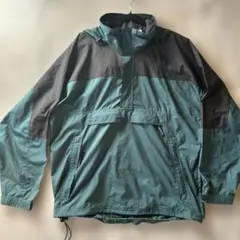 希少色 90s THE NORTH FACE アノラック　緑黒　ヴィンテージ
