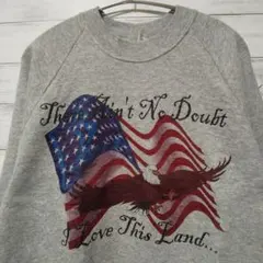 FRUIT OF THE LOOM 両面プリント スウェット USA古着