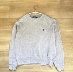 Polo Ralph Lauren グレー クルーネック トレーナー