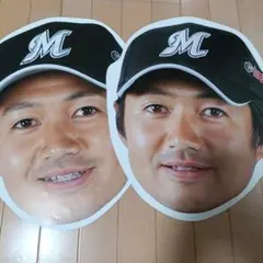 千葉ロッテマリーンズ 唐川侑己投手、引退セレモニーお顔ボード