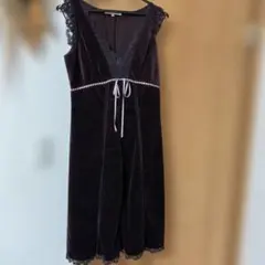 Rebecca Taylor ダークパープル ワンピース サイズ2