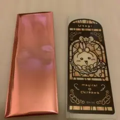 まじかるちいかわ　トレーディングステンドグラス風クリアブックマーカー　　うさぎ