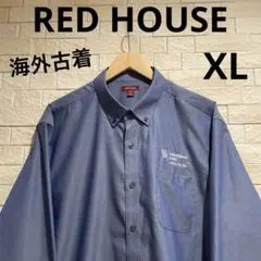 海外古着　レッドハウス　RED HOUSE 長袖　長袖ワークシャツ　サイズXL