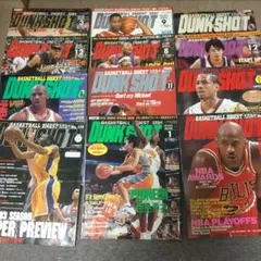 NBA 雑誌ダンクシュート⭐️12冊セット　まとめ売り　⑤