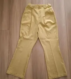 enka sopo☆イエローフレアカジュアルパンツ