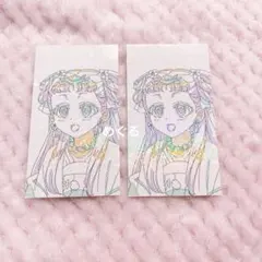 薬屋のひとりごと展 薬屋のひとりごと チケット風カード 里樹妃 原画