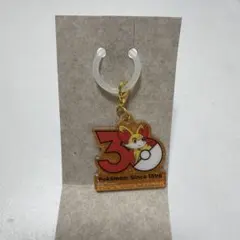 ポケモン 30周年ロゴチャーム ポケチャーム フォッコ