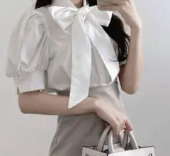 GRL ボウタイブラウス [k8828w]