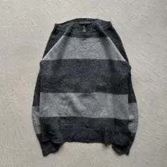 90s a.p.c border knit ボーダー ニット ネイビー ブラウン - メルカリ