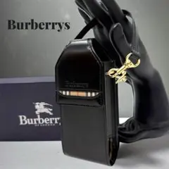 バーバリーズ マルチケース ミニポーチ チャーム ノバチェック ゴールド金具