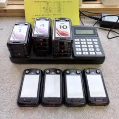 正規品○ 呼び出しベル フードコート 受信機14個セット 動作確認済み 