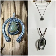 【希少】オールドナバホ　ペンダントトップ　ナジャ　スターリング　ネックレス 希少】オールドナバホ ペンダントトップ ナジャ スターリング