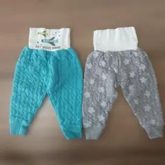 ベビーパジャマ 青色 & 星柄 95cm
