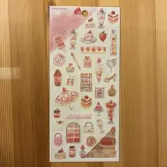 KAMIO JAPAN シールシート ショートケーキ好きのためのシール