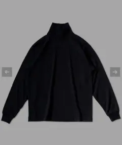 BARALLE & GARMENTS タートルネック ブラック