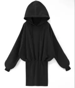 パーカーワンピース ミニワンピース