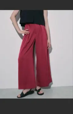 【新品】スタニングルアー　ツイルサテンワイドパンツ　stunning lureのサムネイル