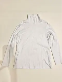 ユニクロ タートルネック コットン