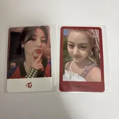 TWICE ジヒョトレーディングカード 2枚セット