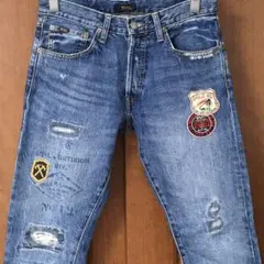 00s Levi's 501リーバイス エンブレムライト デニムパンツ W30 - メルカリ