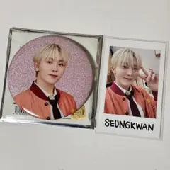 スングァン　缶バッジ インスタントフォト　セット　holiday