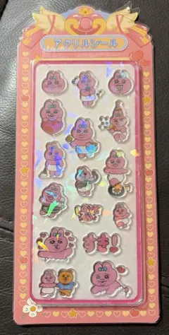 おぱんちゅうさぎ♡♡ホログラムアクリルシール♡♡