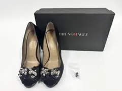BRUNOMAGLI ブルーノマグリ ハイヒール 約24cm リボン ビジューのサムネイル