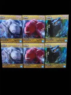 モンスターハンター　鎮座獣　ナルガクルガ　フルフル　フルフル亜種 フィギュア