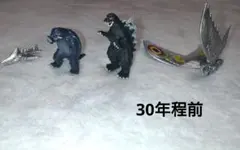 30年程前　当時物　HGシリーズ ゴジラ ５　鎧 モスラ　ジグラ　ガメラ　ゴジラ