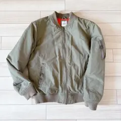 GAP MA-1スタイルジャケット オリーブグリーン