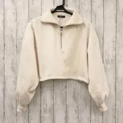 【 gleam 】グリーム 裏起毛ハーフジップハイネックのサムネイル