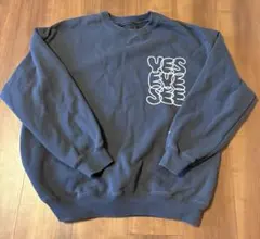 YES EYE SEE ダークグレー スウェット