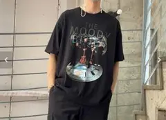 90s vintage band tee "MOODY BLUES" XL