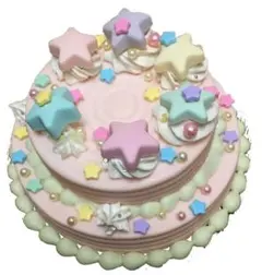 ハンドメイド 食品サンプル ファンシーケーキ3 spank! サンリオ オタ活