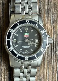 ジャンク TAG HEUER フォーミュラ クォーツ腕時計 可動品 タグ・ホイヤー フォーミュラー1 クォーツ レディース ホワイト 12P