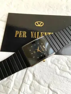 PER VALENTINOペレヴァレンティノ腕時計PV-7001-2　黒