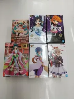 プライズ 6体セット 美少女フィギュア まとめ売り モンスターストライク 猫猫