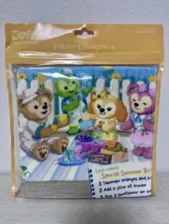 ダッフィーアンドフレンズ ウォッシュタオル35cm✖️34cm