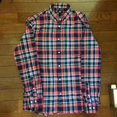 新品未使用 H&M メンズ チェック シャツ Mサイズ