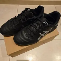 asics ブラック サッカーシューズ２５.５ｃｍ