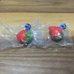 パペットスンスン　スンスンを探せマスコット　ガチャ　スンスンといちご　2個セット