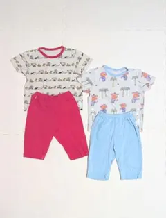 【ユニクロ】ベビーパジャマ2枚セット 100センチ