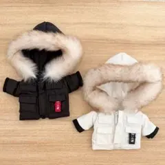 2色セット オビツ11 ダウン コート ジャケット 服 ねんどろいど どーる 服