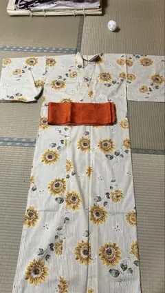 dazzlin 浴衣セット ひまわりのサムネイル
