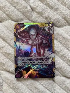 ワンピースカード　神の島の冒険　 エネル　SECシークレット