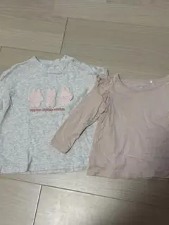 バースデイ　西松屋　ロンT トップス　保育園　90 女の子　futafuta