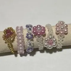 ビーズリング リング