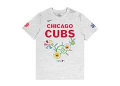 村上隆 + MLB コラボ 東京シリーズ 2025 シカゴカブス Tシャツ S amazingstore_uk202897934