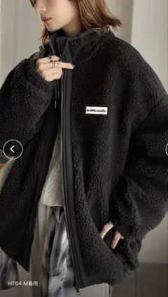 値下げ　クラシカルエルフ　ボア　異素材　中綿ブルゾン