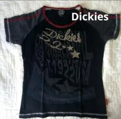 Dickies ラグランTシャツ ブラック×グレー 140のサムネイル